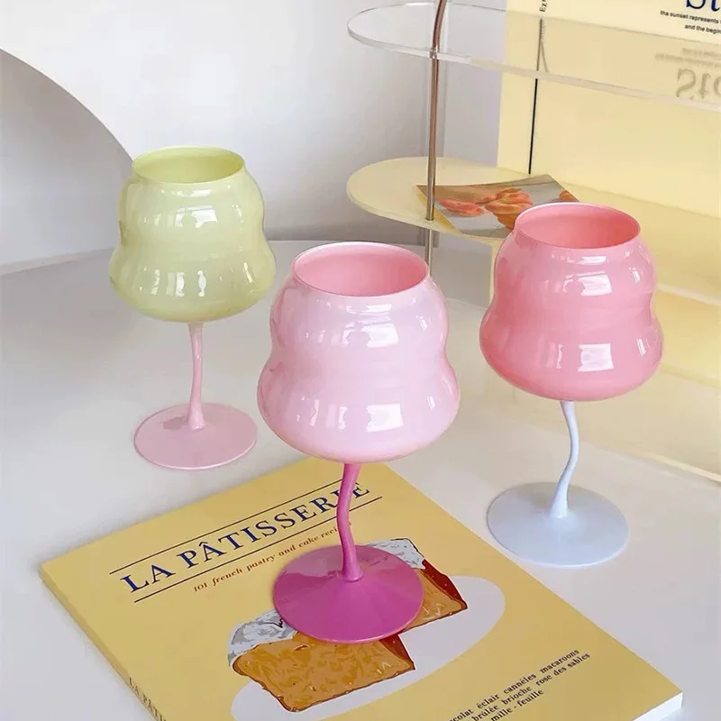 Cream Glass Goblet, Creative Medieval Retro Crystal Glass, Home Decorative Cup, Wine Glass, Juice Cup for Cold Drink, 490ml
Cream Glass Goblet, Creative Medieval Retro Crystal Glass, Home Decorative Cup, Wine Glass, Juice Cup for Cold Drink, 490ml