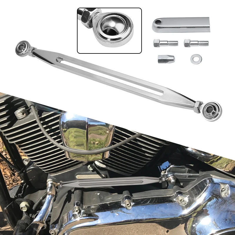 Motorcycle Gear Shift Linkage Lever Shifter Link CNC Chrome For Harley Touring Electra Glide Dyna Softail Road King Street Glide
Motorcycle Gear Shift Linkage Lever Shifter Link CNC Chrome For Harley Touring Electra Glide Dyna Softail Road King Street Glide