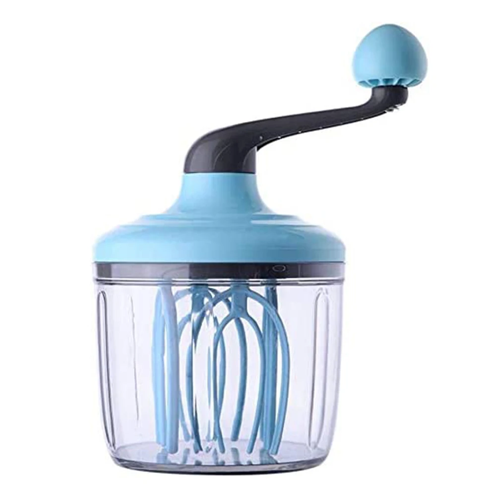 WHDPETS Manual Egg Whisk &Separators Plastic Hand Crank Push Egg Blender Kitchen Versatile Tool For Egg Beater Milk Frother 
WHDPETS Manual Egg Whisk &Separators Plastic Hand Crank Push Egg Blender Kitchen Versatile Tool For Egg Beater Milk Frother
