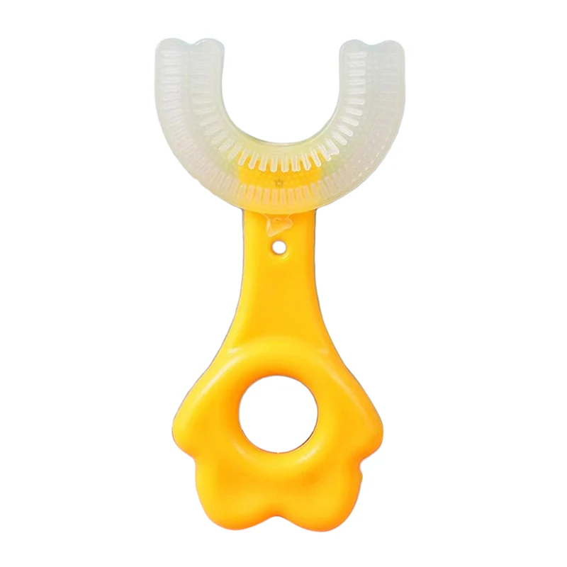Hot 2-12 Years Old Hand-Held Soft 360-Degree Star U-Shaped Baby Toothbrush Children's Silicone Care Oral Cleaner
Hot 2-12 Years Old Hand-Held Soft 360-Degree Star U-Shaped Baby Toothbrush Children's Silicone Care Oral Cleaner
