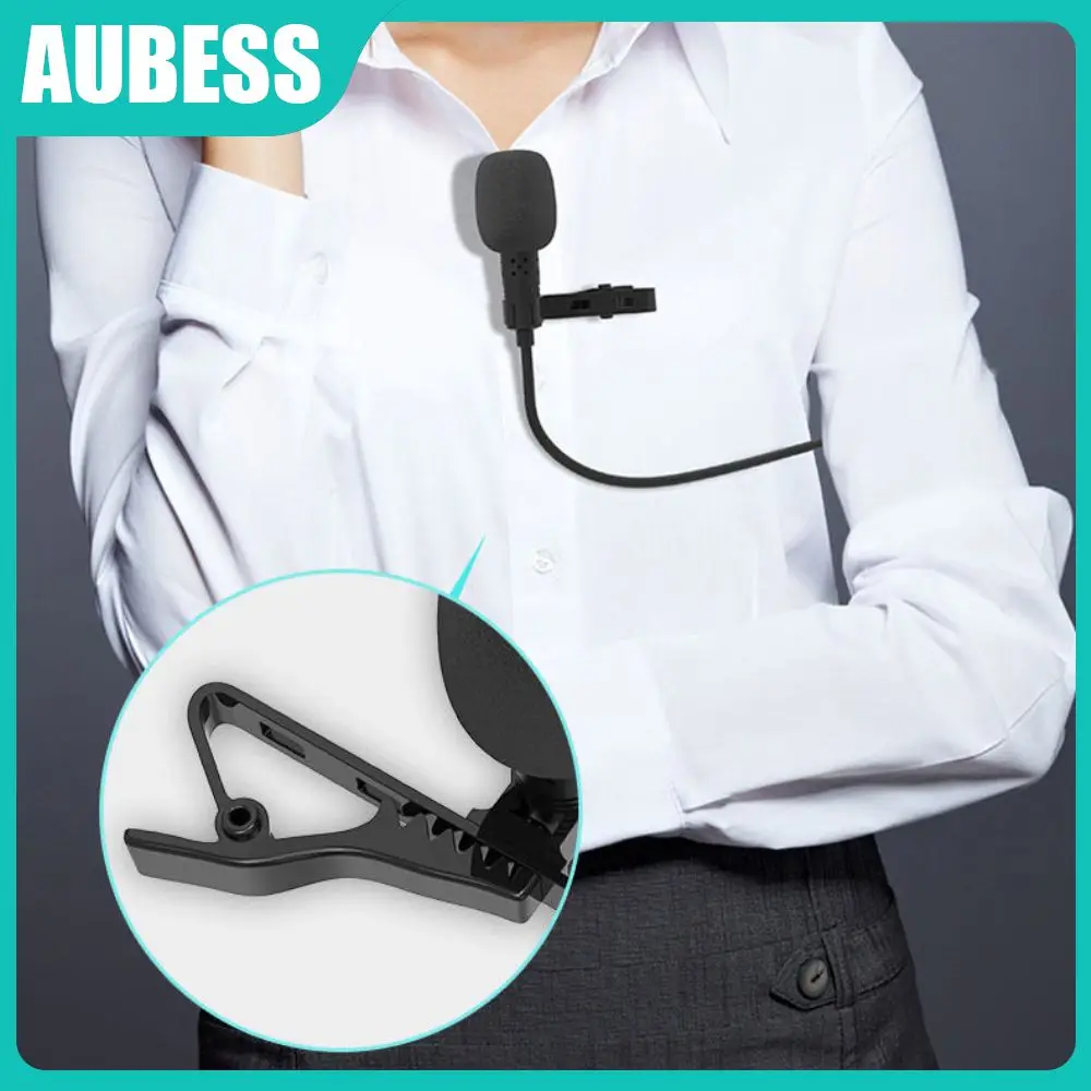 Wired Microphone 2 Channel For Phone Computer Recording Microphone Collar Clip Convenience Audio Device Portable Microphone
Wired Microphone 2 Channel For Phone Computer Recording Microphone Collar Clip Convenience Audio Device Portable Microphone