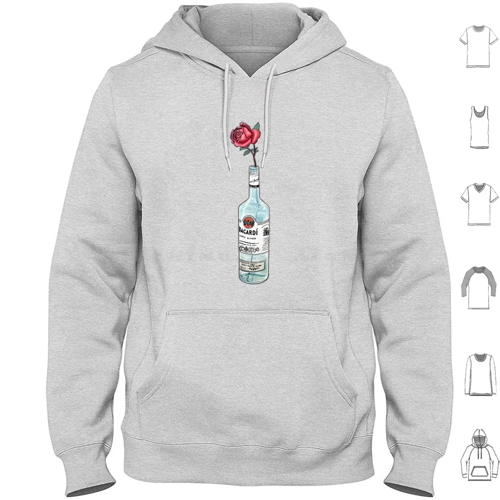 Rum Bacardi Flower Artwork Hoodie cotton Long Sleeve Rum Bacardi Vodka Party Drink Drunk Beer Wine Drinking Whiskey Gin Funny
Rum Bacardi Flower Artwork Hoodie cotton Long Sleeve Rum Bacardi Vodka Party Drink Drunk Beer Wine Drinking Whiskey Gin Funny