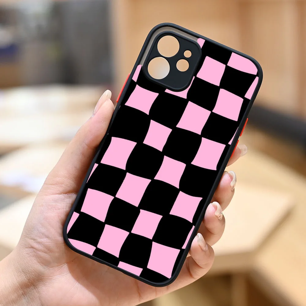 Classic Grid Lattice Protection Phone Case for Iphone 13ProMax XR X XS 8 7 Plus 11 12 13 Pro Max Mini SE22 Cover INS Coque Back
Classic Grid Lattice Protection Phone Case for Iphone 13ProMax XR X XS 8 7 Plus 11 12 13 Pro Max Mini SE22 Cover INS Coque Back