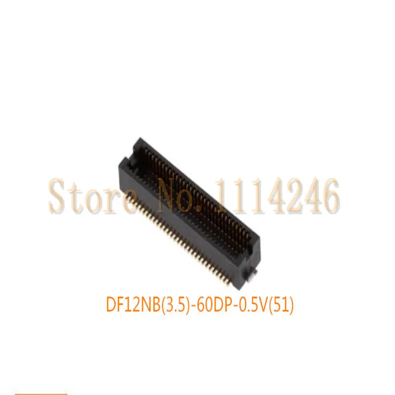 10Pcs/A Lot DF12NB(3.5)-60DP-0.5V(51) 100% Original Board to Board Connectors 0.5MM Pitch 60P SMT Type
10Pcs/A Lot DF12NB(3.5)-60DP-0.5V(51) 100% Original Board to Board Connectors 0.5MM Pitch 60P SMT Type