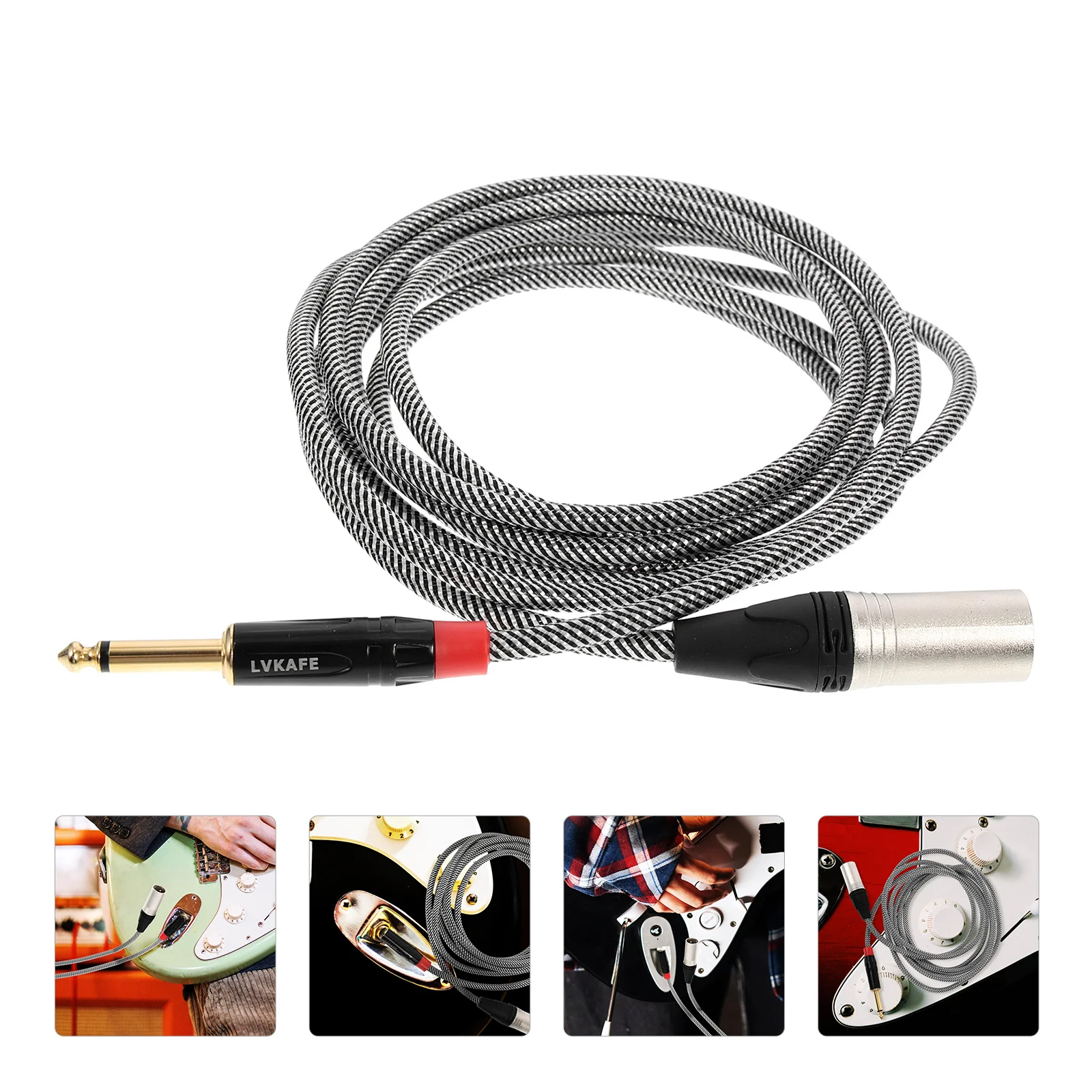 Cable Guitar Audio Cables Speaker Patch Instrument Stereo Electric Jackfor Connect Wire Professional Connection
Cable Guitar Audio Cables Speaker Patch Instrument Stereo Electric Jackfor Connect Wire Professional Connection