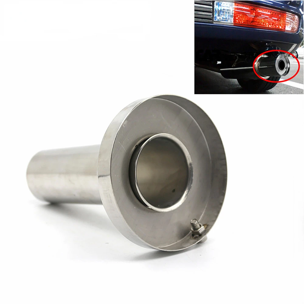 Universal Adjustable / Unadjustable 84mm 3.5" /97mm 4'' /110mm 4.5'' Car 304 Stainless Chrome Exhaust Muffler Silencer
Universal Adjustable / Unadjustable 84mm 3.5" /97mm 4'' /110mm 4.5'' Car 304 Stainless Chrome Exhaust Muffler Silencer