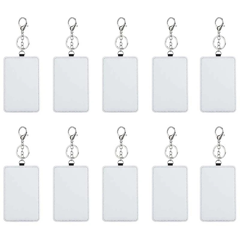 10Pcs Dye Sublimation Rectangle Portable Transportation Card Holder Work Card Holder Printable Card Holder Keychain
10Pcs Dye Sublimation Rectangle Portable Transportation Card Holder Work Card Holder Printable Card Holder Keychain