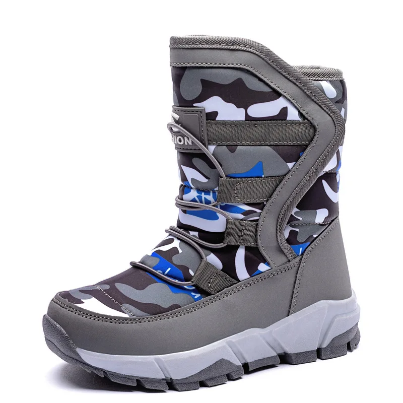 2022 New Russia -30℃ Winter Children's Snow Boots Warm Plush Waterproof Boys Girls Fashion Shoes Kids Thick Mid Anti-Slip Shoes
2022 New Russia -30℃ Winter Children's Snow Boots Warm Plush Waterproof Boys Girls Fashion Shoes Kids Thick Mid Anti-Slip Shoes