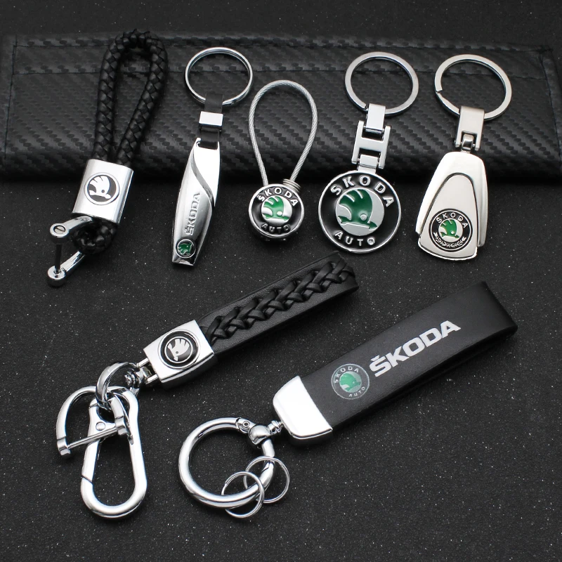 1pcs Keyring Metal Leather Auto Logo Keychain for Skoda Octavia 2 3 Fabia Superb 3 Rapid Kodiaq Karoq Kamiq Yeti Car Accessories
1pcs Keyring Metal Leather Auto Logo Keychain for Skoda Octavia 2 3 Fabia Superb 3 Rapid Kodiaq Karoq Kamiq Yeti Car Accessories