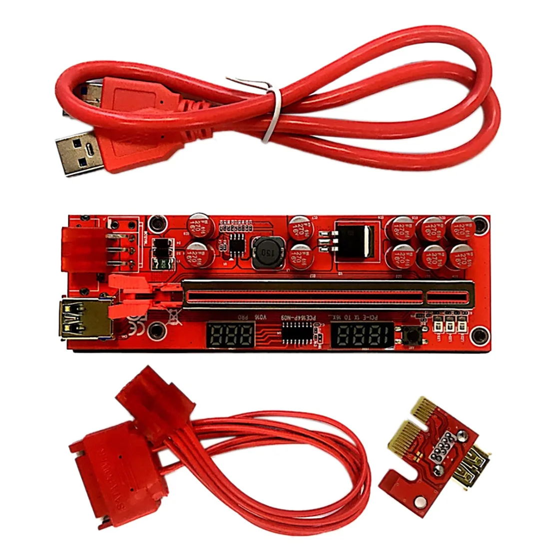 Удлинитель для графического процессора VER016 PRO PCI-E, 1X до 16X, карта подъемника со стандартным индикатором температуры/напряжения для майнинга BTC, 1 шт.
Удлинитель для графического процессора VER016 PRO PCI-E, 1X до 16X, карта подъемника со стандартным индикатором температуры/напряжения для майнинга BTC, 1 шт.