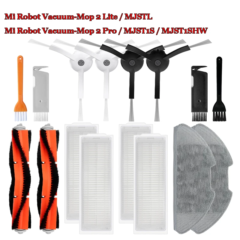 Mop Cloth Hepa Filter Main Brush For XiaoMi Mi Robot Vacuum-Mop 2 Lite / 2 Pro / MJSTL / MJST1S / MJST1SHW Vacuum Cleaner Parts
Mop Cloth Hepa Filter Main Brush For XiaoMi Mi Robot Vacuum-Mop 2 Lite / 2 Pro / MJSTL / MJST1S / MJST1SHW Vacuum Cleaner Parts