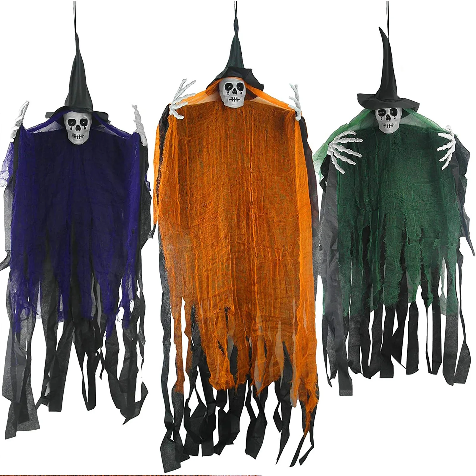 Halloween Hanging Ghost Skeleton House Atmosphere Scene Decoration, Best Outdoor Decorations
Halloween Hanging Ghost Skeleton House Atmosphere Scene Decoration, Best Outdoor Decorations