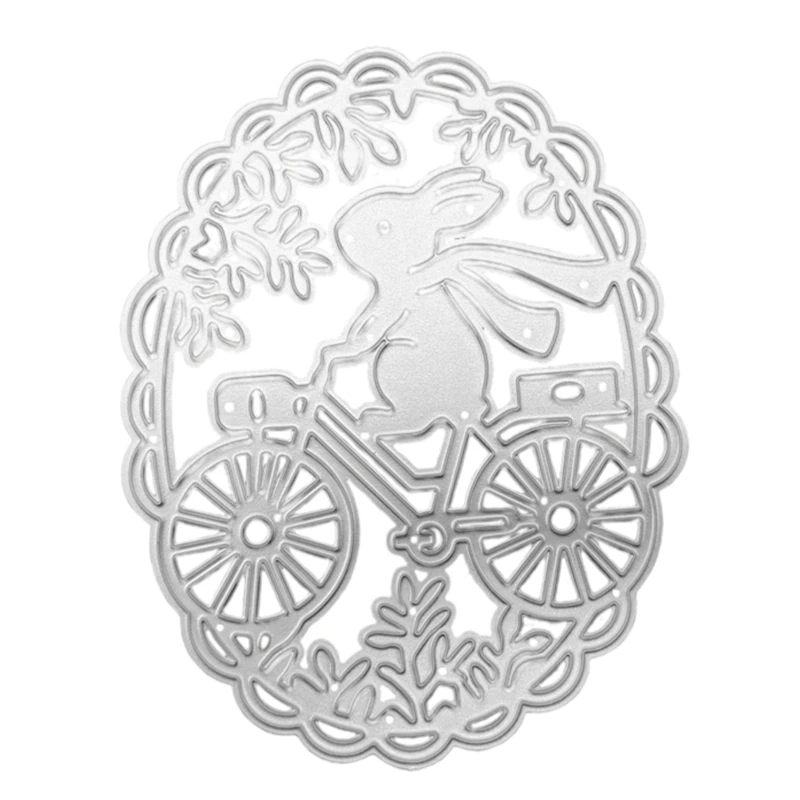 Пасхальный велосипед кролик металлические режущие штампы фотоальбом бумажные карточки шаблон форма тиснение крафтовое украшение 
Пасхальный велосипед кролик металлические режущие штампы фотоальбом бумажные карточки шаблон форма тиснение крафтовое украшение