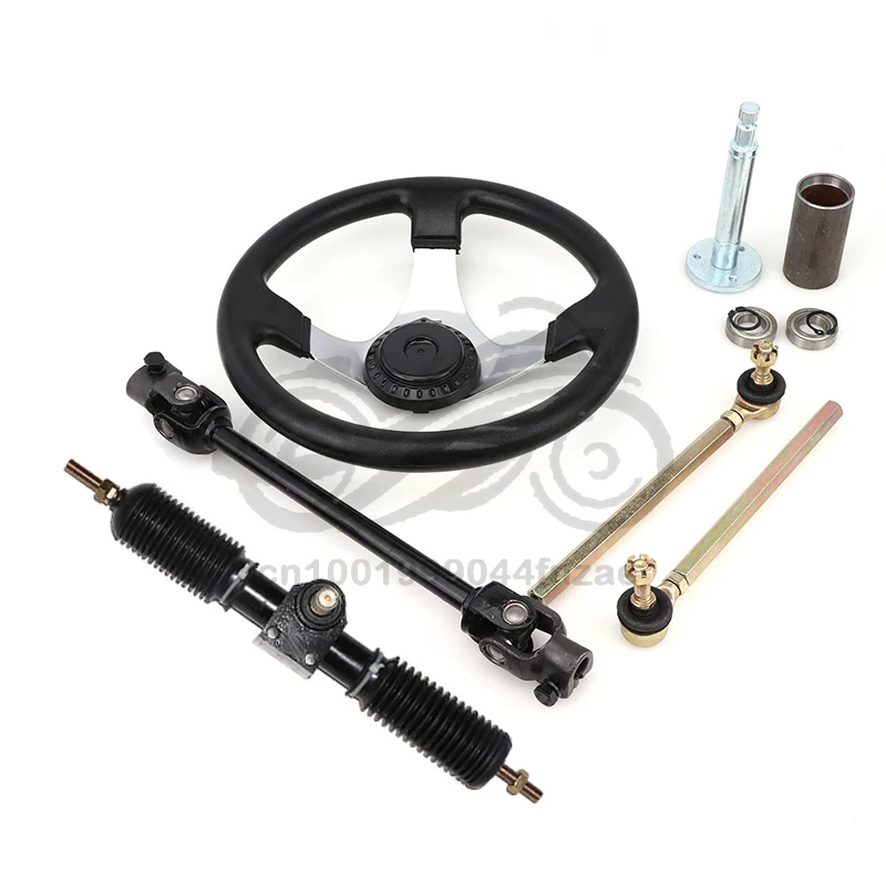 30cm Steering Wheel 42cm Full Steel Gear Rack Pinion 38cm U Joint Tie Rod Knuckle Assy For DIY Go Kart Buggy UTV quad Bike Parts
30cm Steering Wheel 42cm Full Steel Gear Rack Pinion 38cm U Joint Tie Rod Knuckle Assy For DIY Go Kart Buggy UTV quad Bike Parts