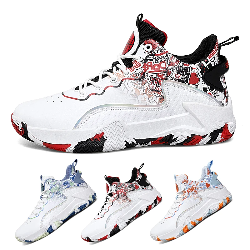 Men's Sports Shoes Youth Basketball Trainers High Stretch Lace Up Basketball Shoes Lightweight Running Shoes
Men's Sports Shoes Youth Basketball Trainers High Stretch Lace Up Basketball Shoes Lightweight Running Shoes