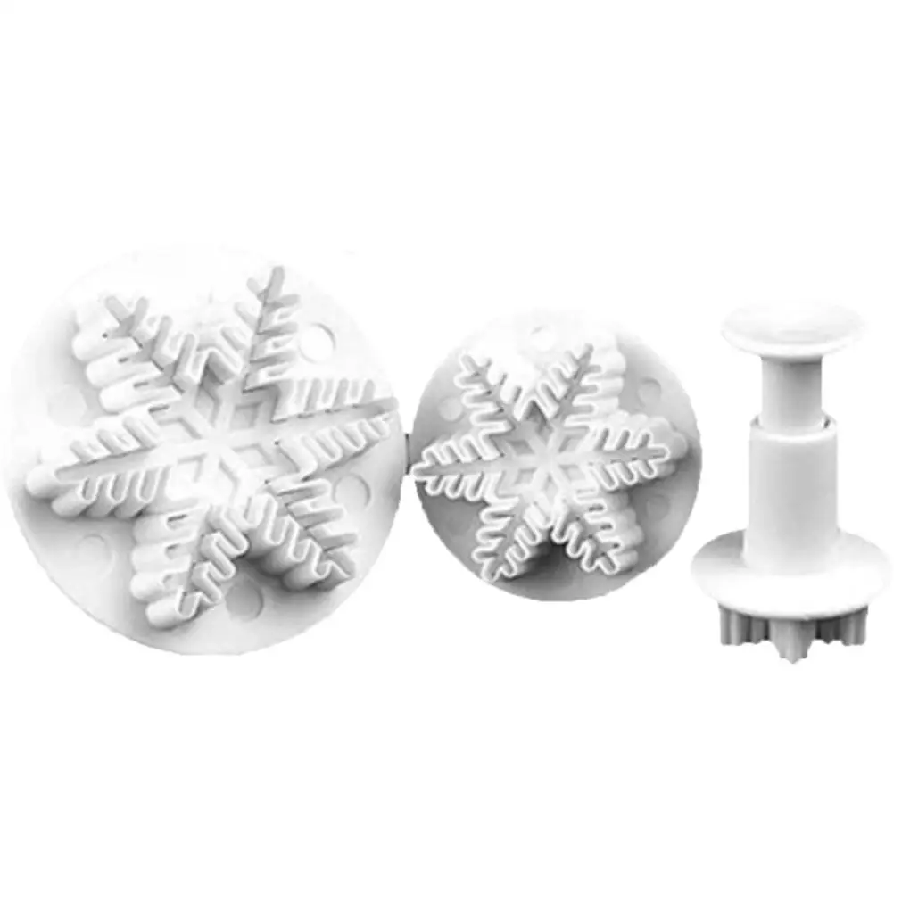 3pcs/Set Food Grade Plastic Cake Mould DIY Snowflake Shape Baking Tool Fondant Molds Embossing Die Cake Decorating Tools
3pcs/Set Food Grade Plastic Cake Mould DIY Snowflake Shape Baking Tool Fondant Molds Embossing Die Cake Decorating Tools