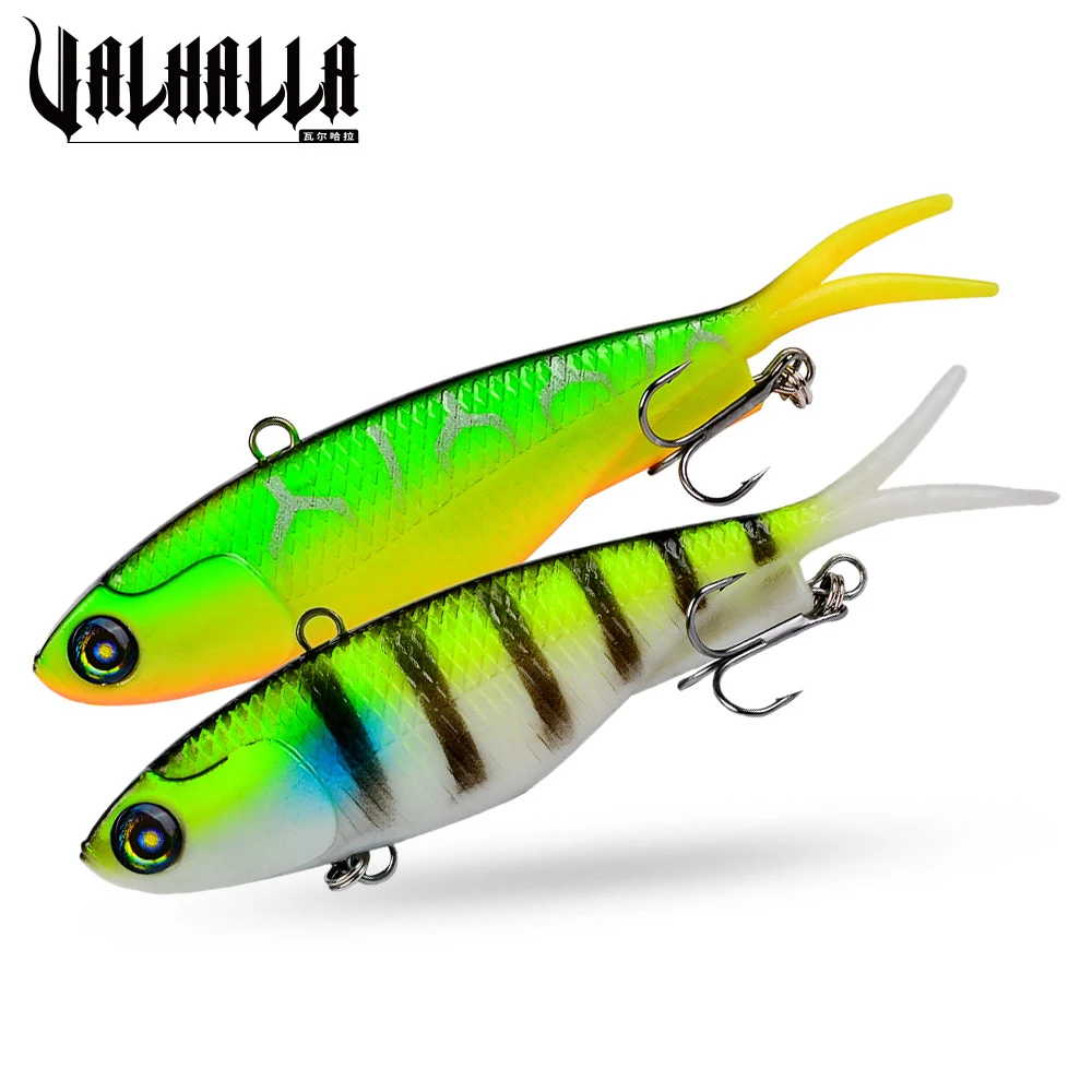 VALHALLA 1 Pcs Silicone VIB JIG Hook Whopper Soft 9.5cm/11.5cm Bait Fishing Lure 3D Eyes Artificial Bait With Treble Hook 2019
VALHALLA 1 Pcs Silicone VIB JIG Hook Whopper Soft 9.5cm/11.5cm Bait Fishing Lure 3D Eyes Artificial Bait With Treble Hook 2019