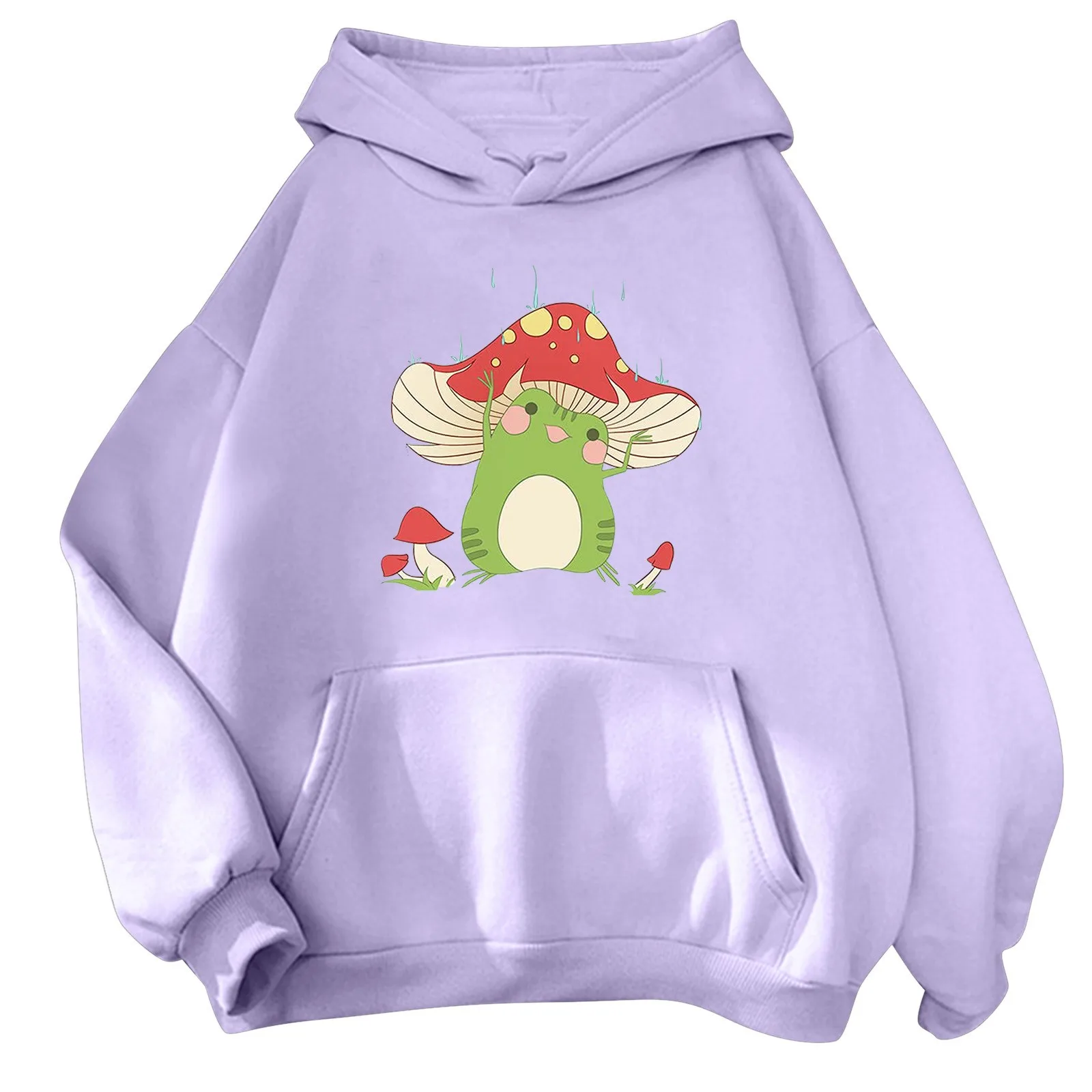Womens Cute Frog Mushroom Print Sweatshirt Sweatshirt With Pocket Hoodie Women S Pullover Tops
Womens Cute Frog Mushroom Print Sweatshirt Sweatshirt With Pocket Hoodie Women S Pullover Tops
