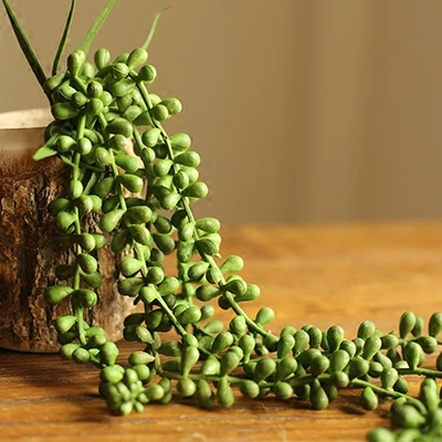 Artificial succulent pant Buddha beads Lover's tears plant Buddha Bean Hand Gel Hanging Chlorophytum Gardening
Artificial succulent pant Buddha beads Lover's tears plant Buddha Bean Hand Gel Hanging Chlorophytum Gardening