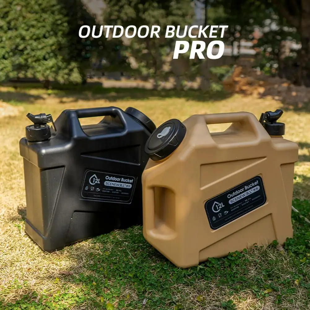 Portable Outdoor Water Storage Bucket With Faucet 12L Large Capacity Food Grade Water Tank For Camping Picnic Drinkware
Portable Outdoor Water Storage Bucket With Faucet 12L Large Capacity Food Grade Water Tank For Camping Picnic Drinkware