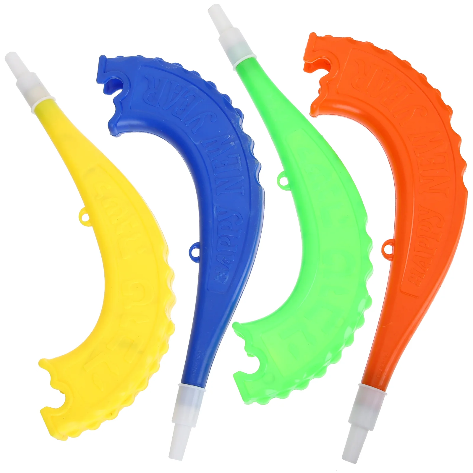 4 Pcs Curved Horn Party Horns Trumpet Toys Childrens Tylonal Cheer Air Handheld Pump Portable Noise Maker
4 Pcs Curved Horn Party Horns Trumpet Toys Childrens Tylonal Cheer Air Handheld Pump Portable Noise Maker