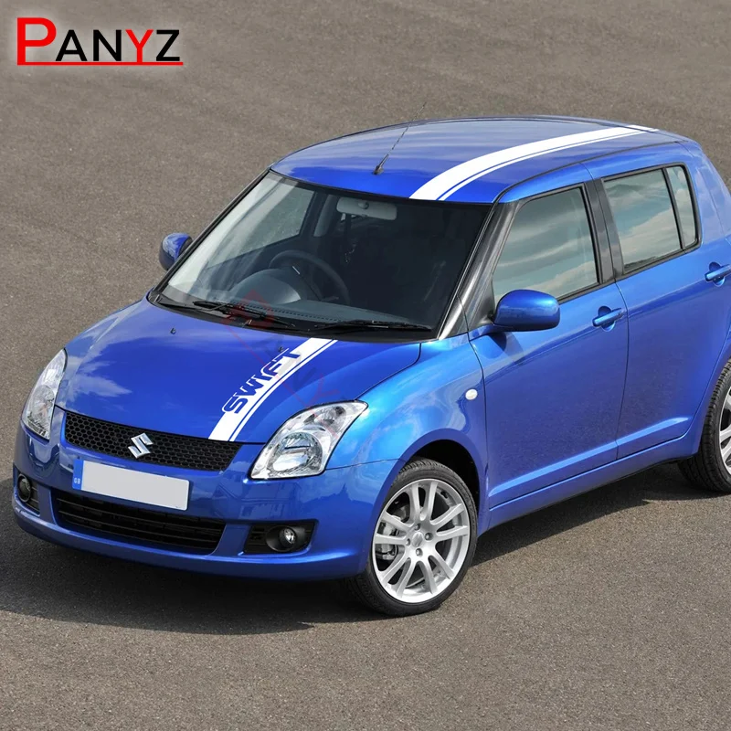 3 Pcs/lot Racing Sport Stripes For SUZUKI SWIFT Car Hood Roof Tail Decor Sticker Auto Body Vinyl Decals Exterior Accessories
3 Pcs/lot Racing Sport Stripes For SUZUKI SWIFT Car Hood Roof Tail Decor Sticker Auto Body Vinyl Decals Exterior Accessories