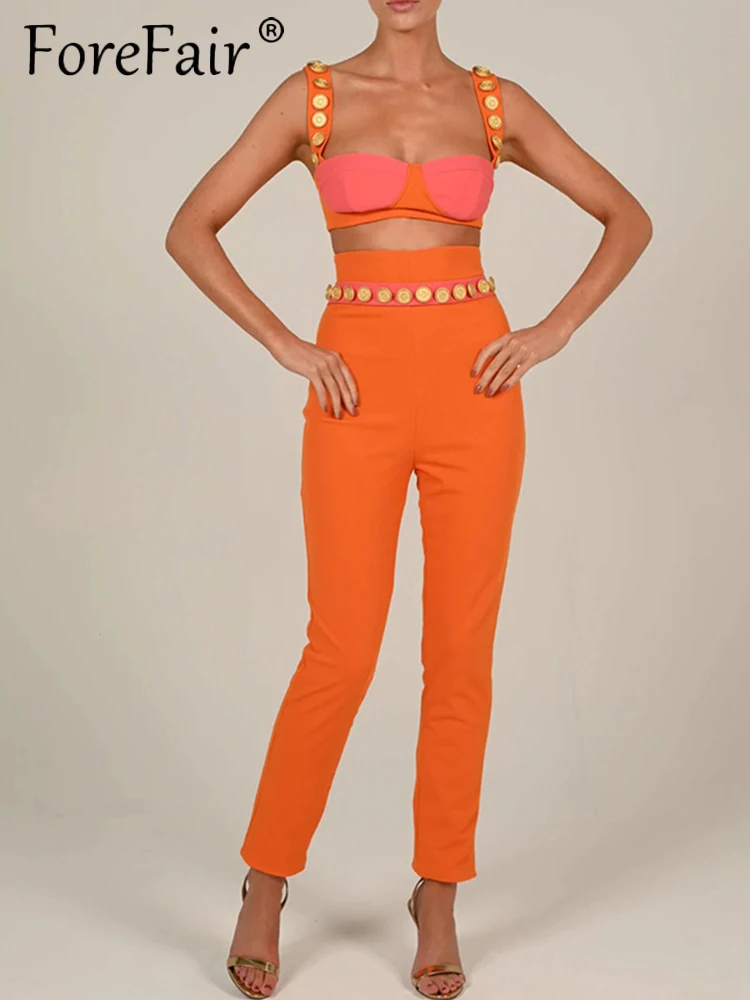 Forefair Women Two Piece Sets Y2K Crop Top Backless And Pants 2022 Tracksuit Summer Sexy Elegant Fashion Party Outfits Club
Forefair Women Two Piece Sets Y2K Crop Top Backless And Pants 2022 Tracksuit Summer Sexy Elegant Fashion Party Outfits Club