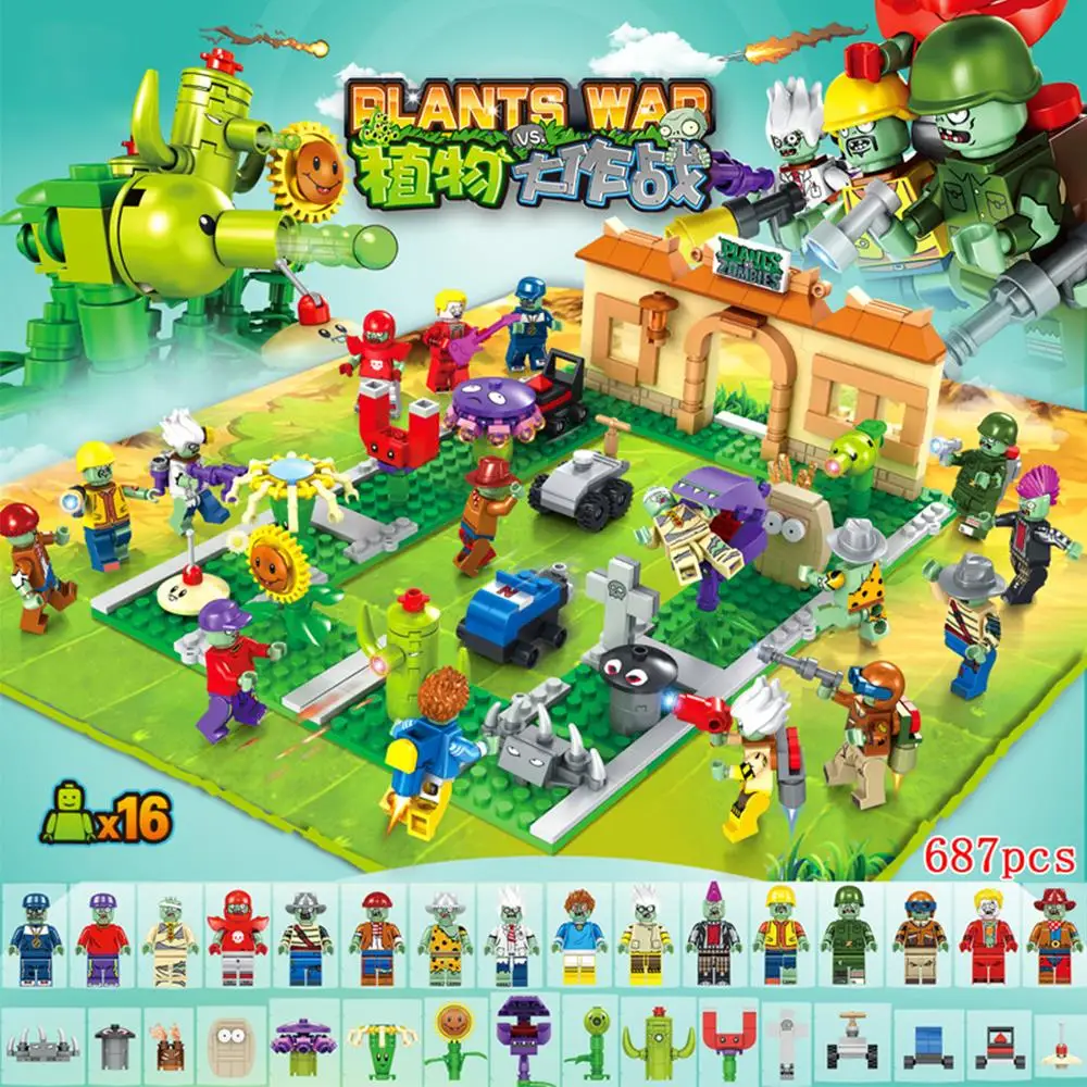 Aoger Disney 687pcs Tree House Building Blocks Crazy Backyard Zombie Attack Set Model Toy For Children Birthday Gift Give to kid
Aoger Disney 687pcs Tree House Building Blocks Crazy Backyard Zombie Attack Set Model Toy For Children Birthday Gift Give to kid