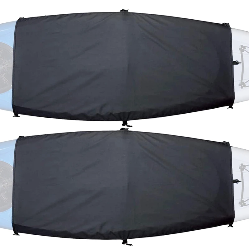 2Pcs Kayak Cockpit Drape Cover,Cockpit Cover With Hook Holes,Provide Protection Against Rain And Dust For Ocean Cockpit
2Pcs Kayak Cockpit Drape Cover,Cockpit Cover With Hook Holes,Provide Protection Against Rain And Dust For Ocean Cockpit
