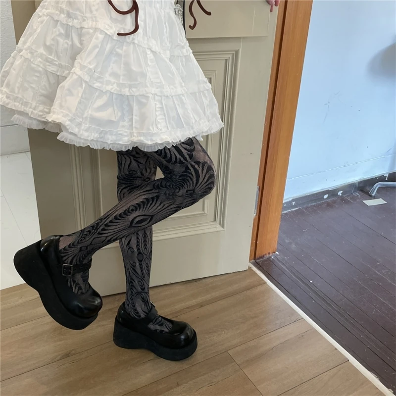 Rose Lace Tights for Women Sexy Hollowed out Mesh Stockings Patterned Tights Ins drop shipping
Rose Lace Tights for Women Sexy Hollowed out Mesh Stockings Patterned Tights Ins drop shipping