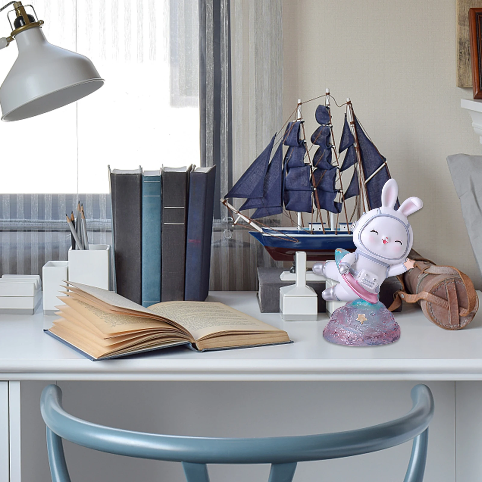 LED Table Night Light Battery Operated Astronaut Rabbit Ambient Pat Lamp Desktop Decorations Ornaments White Light for Girls Boy
LED Table Night Light Battery Operated Astronaut Rabbit Ambient Pat Lamp Desktop Decorations Ornaments White Light for Girls Boy