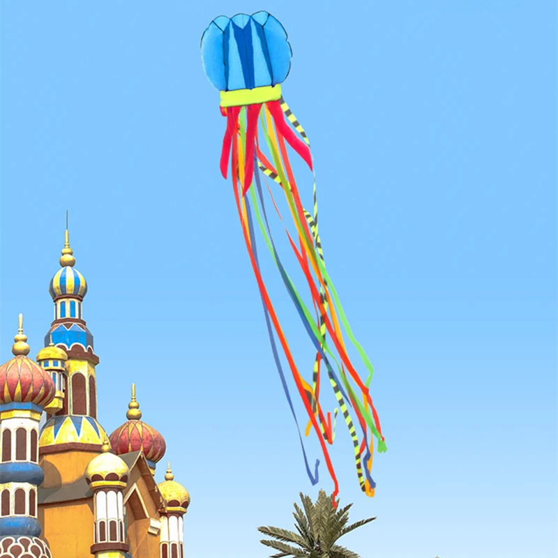 free shipping 8m large jellyfish kites flying octopus kite reel ripstop nylon fabric kevlar line paragliding toys adults kites
free shipping 8m large jellyfish kites flying octopus kite reel ripstop nylon fabric kevlar line paragliding toys adults kites
