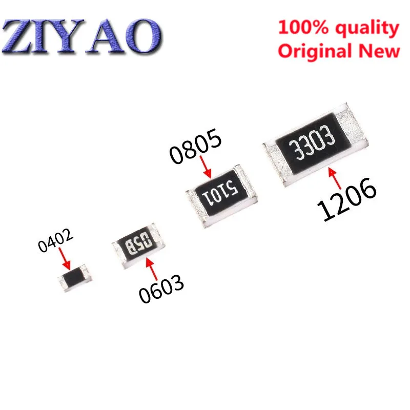 100Pcs 0805 SMD 1/8W 5% chip resistor 0R ~ 10M 0 10R 100R 220R 330R 470R 1K 4.7K 10K 47K 100K 0 10 100 330 470 ohm
100Pcs 0805 SMD 1/8W 5% chip resistor 0R ~ 10M 0 10R 100R 220R 330R 470R 1K 4.7K 10K 47K 100K 0 10 100 330 470 ohm