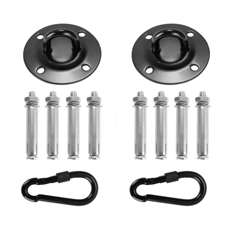 New 2 Pack Ceiling Hook Hanging Chair,400KG Ceiling Hook,360° Rotatable Bracket,Swing Hook Up for Ceiling,Hammock,Yoga,Etc
New 2 Pack Ceiling Hook Hanging Chair,400KG Ceiling Hook,360° Rotatable Bracket,Swing Hook Up for Ceiling,Hammock,Yoga,Etc