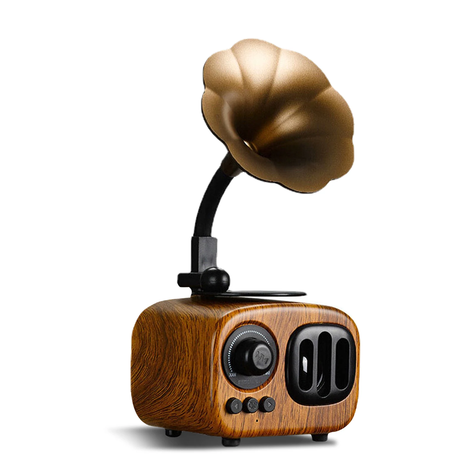 Retro Wireless BT Speaker Vintage Classic Style Gramophone Shape Music Box Music Box Phonograph For Home Classical Table Desk
Retro Wireless BT Speaker Vintage Classic Style Gramophone Shape Music Box Music Box Phonograph For Home Classical Table Desk