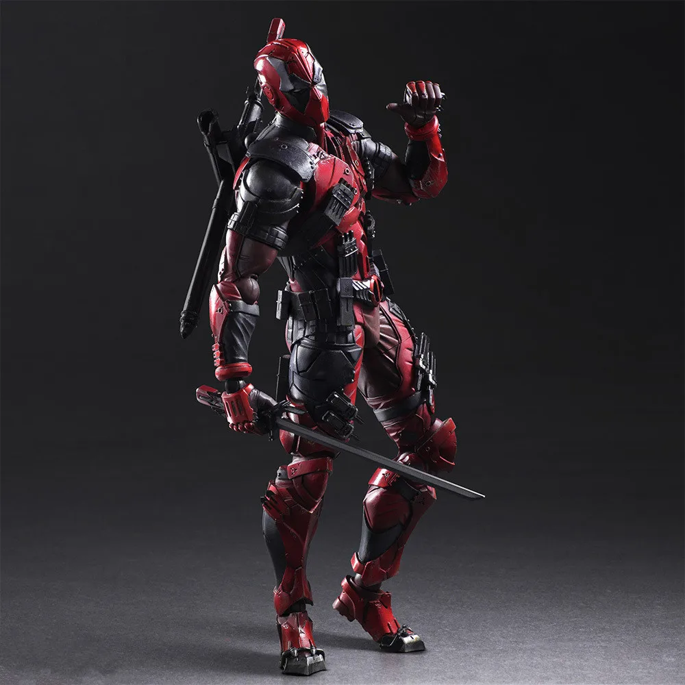 Фигурка героя Play Arts Дэдпул BJD, Уэйд уинсон, Уилсон, модель супергероя, коллекционные игрушки, 26 см
Фигурка героя Play Arts Дэдпул BJD, Уэйд уинсон, Уилсон, модель супергероя, коллекционные игрушки, 26 см
