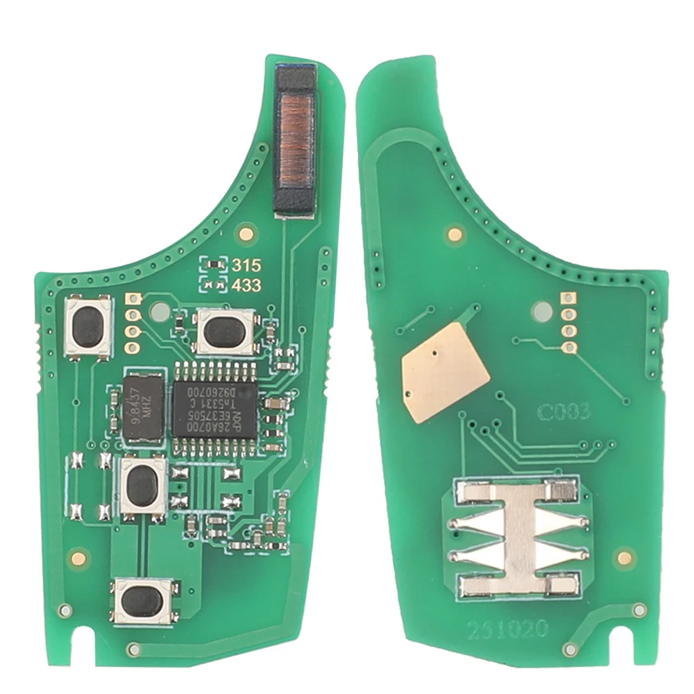 Jingyuqin для Chevrolet Malibu Cruze Aveo Spark Sail Opel/Vauxhall 2/3/4 BTN 315/433 МГц автомобильный дистанционный ключ печатная плата электронная
Jingyuqin для Chevrolet Malibu Cruze Aveo Spark Sail Opel/Vauxhall 2/3/4 BTN 315/433 МГц автомобильный дистанционный ключ печатная плата электронная