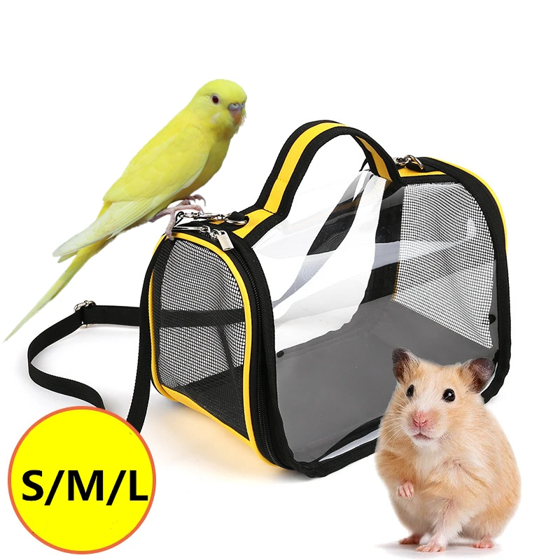 Lightweight Bird Carrier Parrot Cage for Small Pet Travel Hamster Rat Guinea Pig Bunny Squirrel Hedgehog Portable Backpack Bag
Lightweight Bird Carrier Parrot Cage for Small Pet Travel Hamster Rat Guinea Pig Bunny Squirrel Hedgehog Portable Backpack Bag