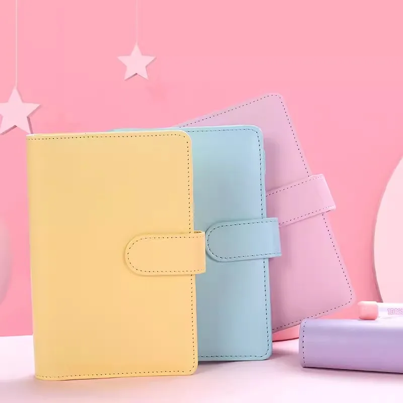 Macaron Color Notebook Cover 6 Ring Binder Notepad Loose Leaf Journal Planner Agenda Organizer Cover Kawaii Stationery Office
Macaron Color Notebook Cover 6 Ring Binder Notepad Loose Leaf Journal Planner Agenda Organizer Cover Kawaii Stationery Office