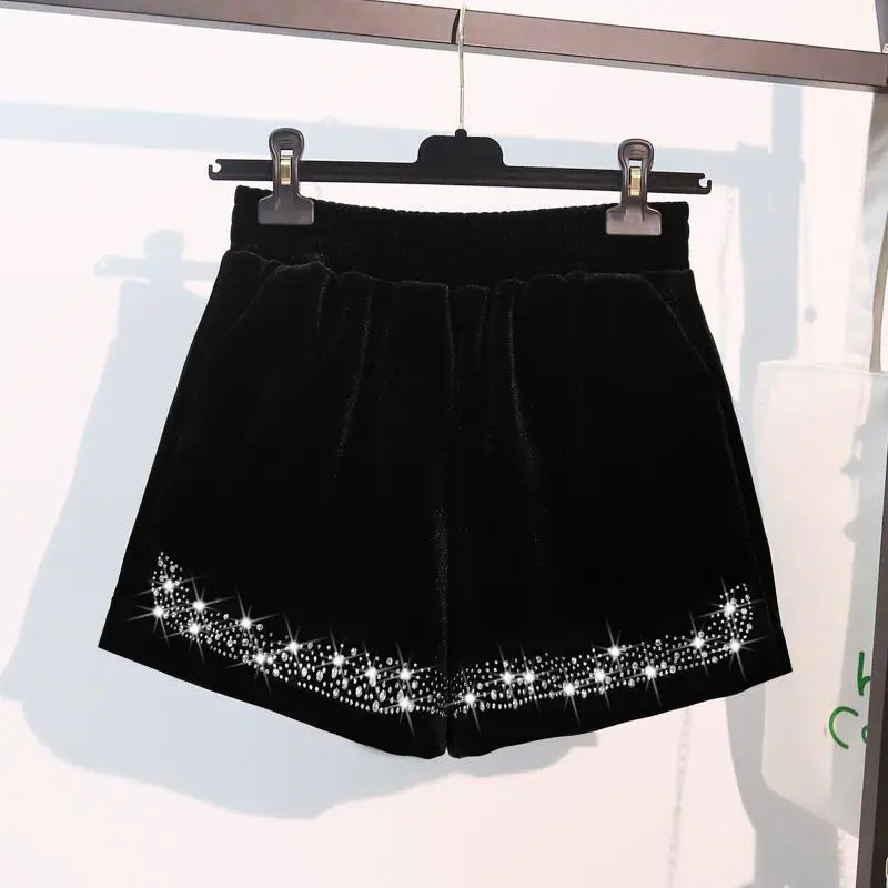 2022 Fashion Tweed Shorts Women Autumn Winter Sequin Solid Color Women‘s Shorts Glitter Diamonds High Waist Short Femme T22
2022 Fashion Tweed Shorts Women Autumn Winter Sequin Solid Color Women‘s Shorts Glitter Diamonds High Waist Short Femme T22