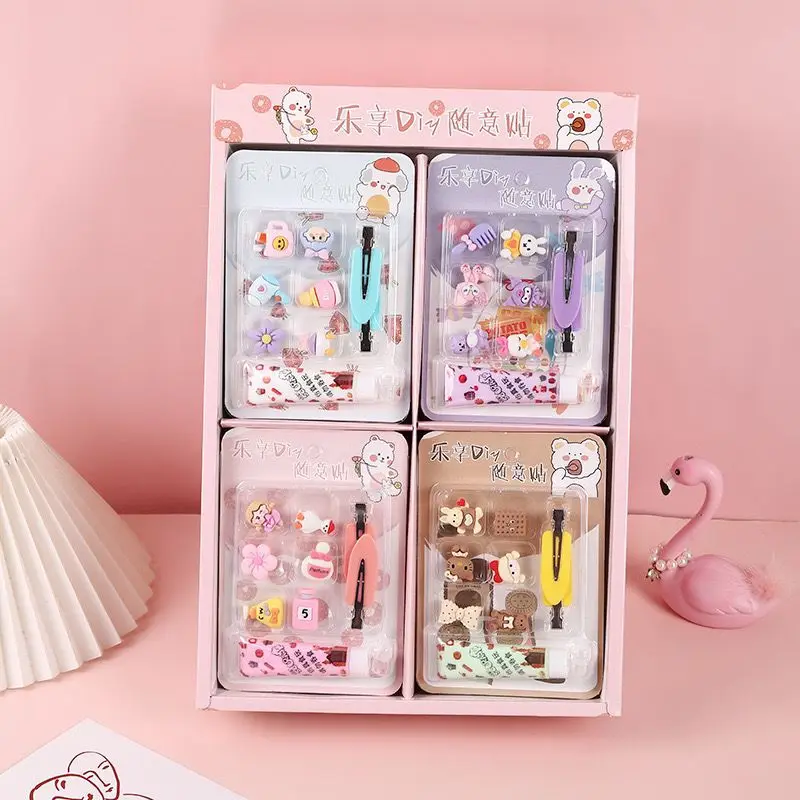 Enjoy diy random sticker set cream glue handmade cartoon cute hairpin edge clip small jewelry material package
Enjoy diy random sticker set cream glue handmade cartoon cute hairpin edge clip small jewelry material package