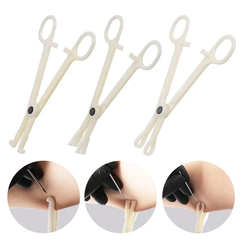 White Acrylic Piercing Clamp Ear Lip Navel Nose Round Open Septum Piercing Tool Forceps Plier Clamp Permanent Body Jewelry Tool 
White Acrylic Piercing Clamp Ear Lip Navel Nose Round Open Septum Piercing Tool Forceps Plier Clamp Permanent Body Jewelry Tool