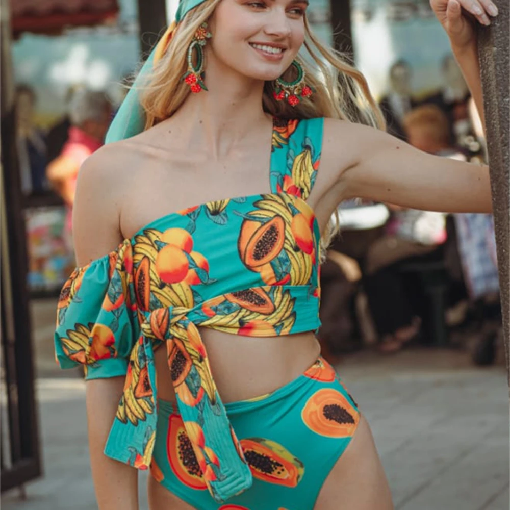 High Waist Bikini Print Swimsuit Women Swimming Suit Bandage Swimwear Women Bathing Suit Sexy Brazilian Bikini Set 2 Pieces Set
High Waist Bikini Print Swimsuit Women Swimming Suit Bandage Swimwear Women Bathing Suit Sexy Brazilian Bikini Set 2 Pieces Set