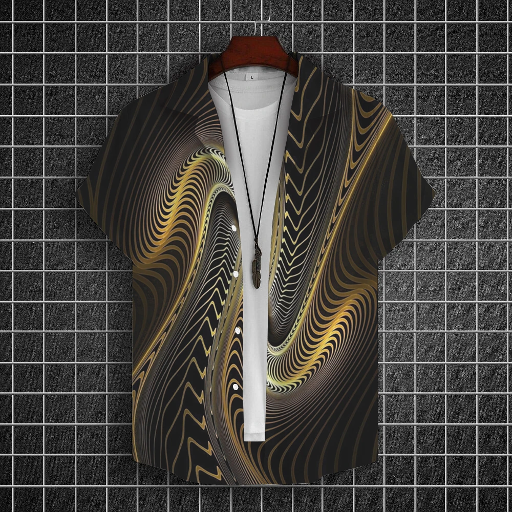 Fashion Shirts For Men Line Printing Men Clothing Daily Casual Short Sleeve Beach Party Hawaiian Sweatshirt Loose Oversize Shirt
Fashion Shirts For Men Line Printing Men Clothing Daily Casual Short Sleeve Beach Party Hawaiian Sweatshirt Loose Oversize Shirt