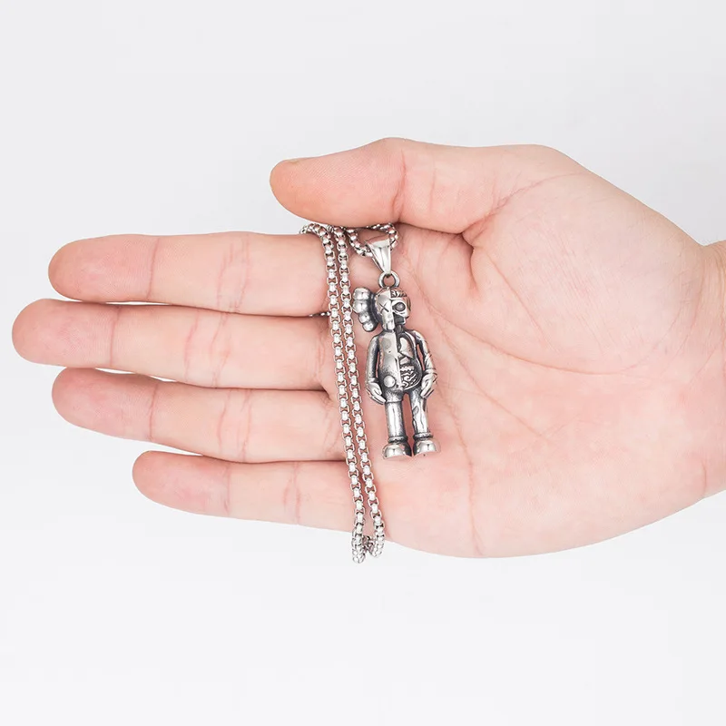 Classic European and American trendy hip-hop creative blue whale pendant for men's high-quality retro party gift
Classic European and American trendy hip-hop creative blue whale pendant for men's high-quality retro party gift