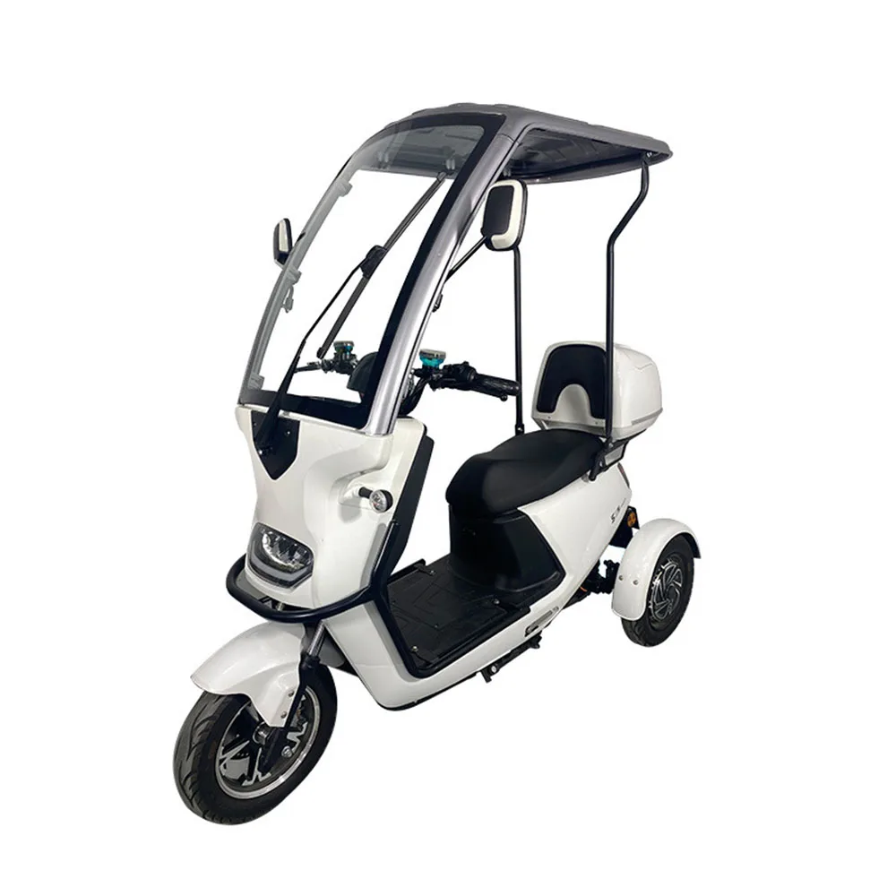 Electric Vehicle With Shed Tricycle Front And Rear Three Disc Brakes Long Battery Life LED Headlamp Electromobile
Electric Vehicle With Shed Tricycle Front And Rear Three Disc Brakes Long Battery Life LED Headlamp Electromobile