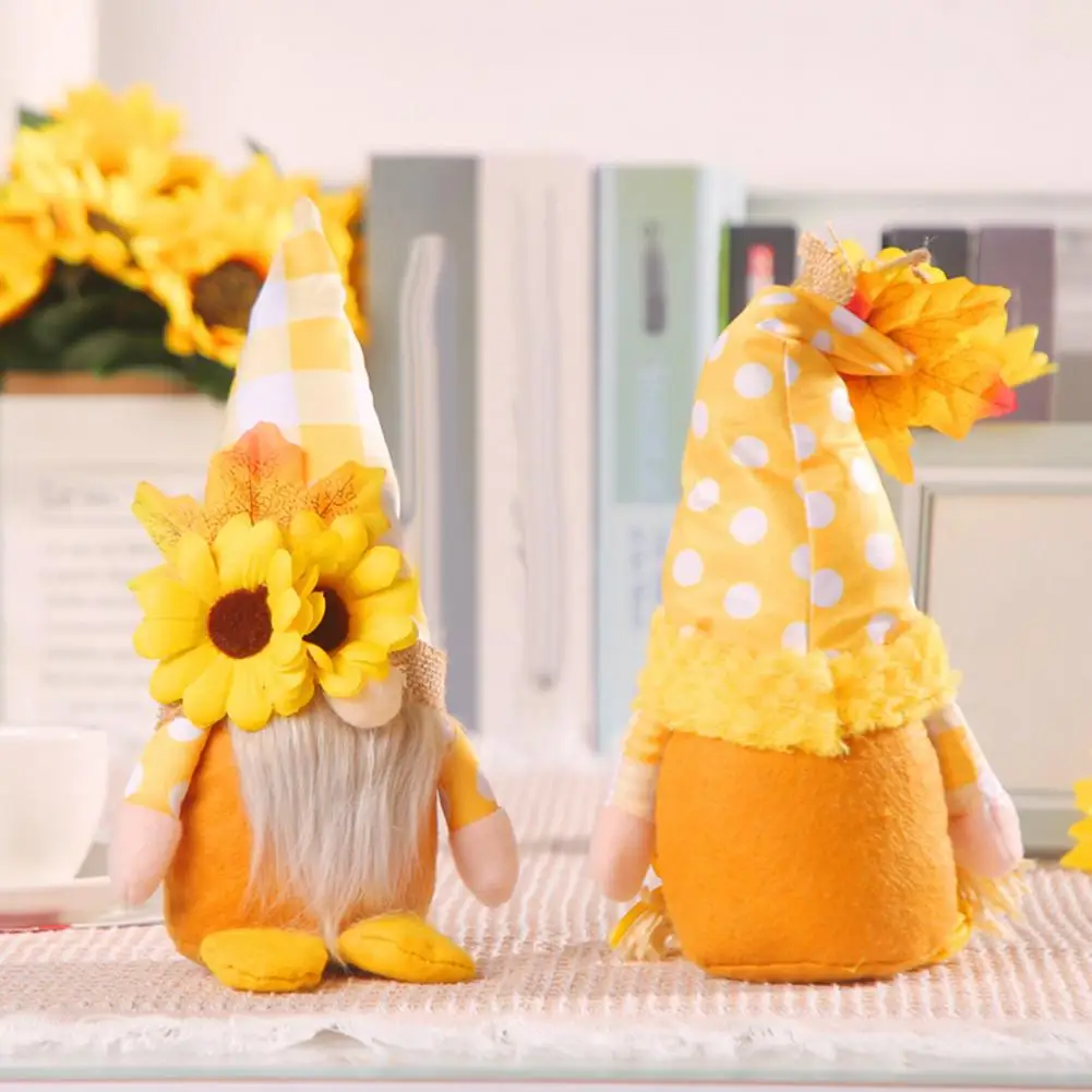 Excellent Dwarf Doll Ornament Compact Faceless Gnome Doll Adorable Plush Sunflower Gnome Doll Decorate
Excellent Dwarf Doll Ornament Compact Faceless Gnome Doll Adorable Plush Sunflower Gnome Doll Decorate