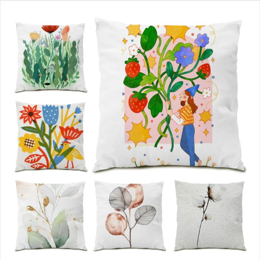 Flowers Cushion Cover 45x45 Flocking Living Room Decoration Pillow Case Leaf Home Decor Office Velvet Nordic Monstera E0463
Flowers Cushion Cover 45x45 Flocking Living Room Decoration Pillow Case Leaf Home Decor Office Velvet Nordic Monstera E0463