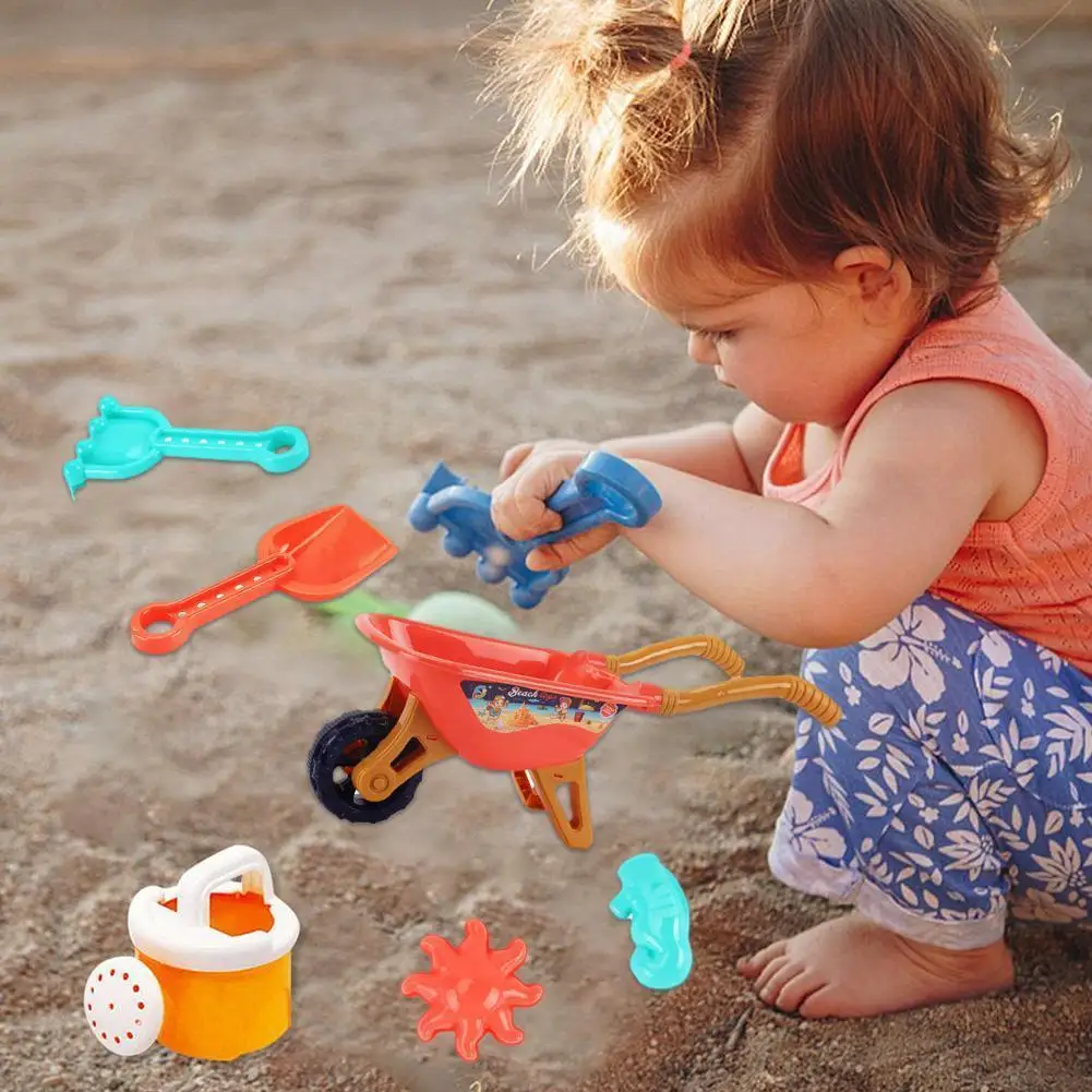 Summer Baby Beach Toys Baby Beach Game Toy Children Trolley Shovel Sprinkler Toys Kit For Beach Play Sand Water Play Cart H E8R3
Summer Baby Beach Toys Baby Beach Game Toy Children Trolley Shovel Sprinkler Toys Kit For Beach Play Sand Water Play Cart H E8R3