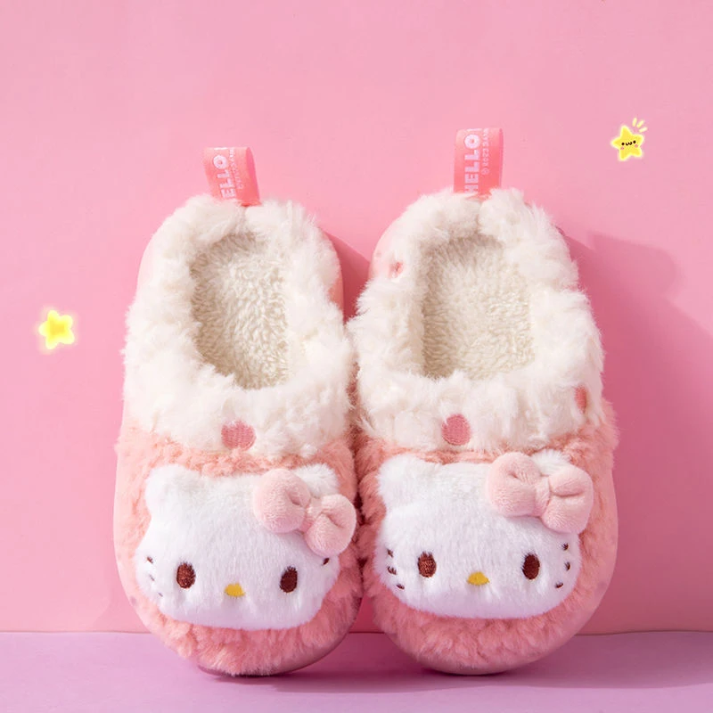 Beautiful Sanrio Characters Cartoon Plush Cotton Slippers Hello Kitty My Melody Kuromi Cinnamoroll Thick Non-Slip Bottom Slipper
Beautiful Sanrio Characters Cartoon Plush Cotton Slippers Hello Kitty My Melody Kuromi Cinnamoroll Thick Non-Slip Bottom Slipper